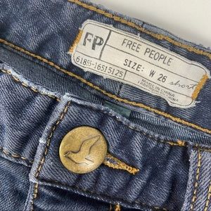 Free People Flared Jeans Short